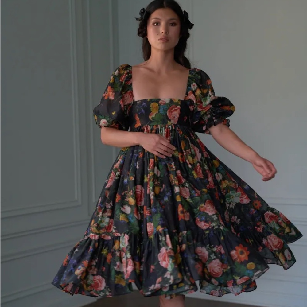 Selkie | French Puff Nightcap Dress